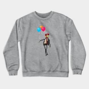 Birthday Pixel Zombie Crewneck Sweatshirt